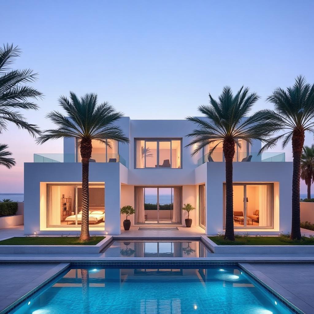 منظر معماري لشاليه سحاب تاون